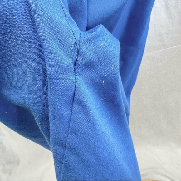 Lara Dee by Charm vintage 70s snap front house dress kaftan size 42-44 - Picture 9 of 16